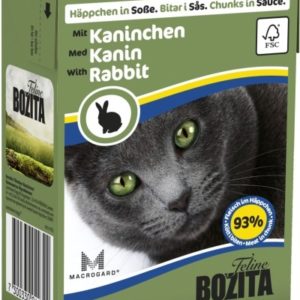 BZ Cat Häpp.Soße Kaninch.370gT