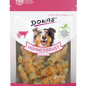 Dokas Hühnerbrust Kauroll.250g
