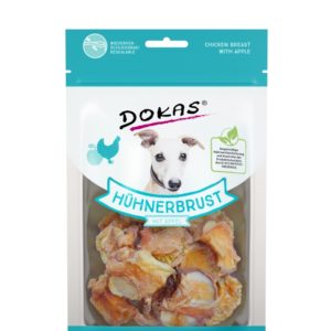 Dok Hühnerbrust mit Apfel  70g