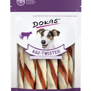 Dokas KauTwist Rind-Ente  200g