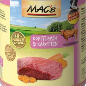 Macs Dog Kopffl.-Karrot. 800gD