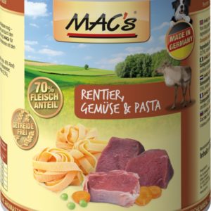Macs Dog Rentier+Gemüse  800gD