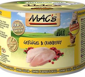 Macs Cat Gefl+Cranberry  200gD