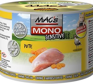Macs Cat Sens.Pute-Karott200gD
