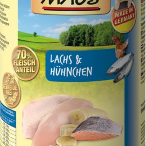 Macs Cat Lachs+Hühnchen  400gD