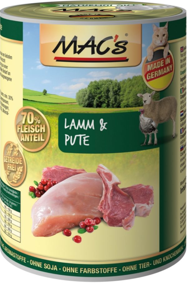 Macs Cat Lamm+Pute     400gD
