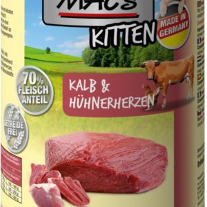 Macs Kitt.Kalb+Hühnhrz.  400gD