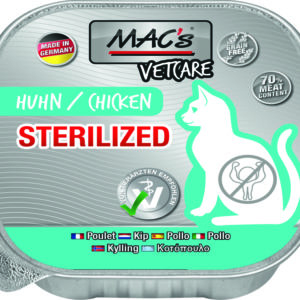 MACs Cat VetC.Huhn Steri.100gS