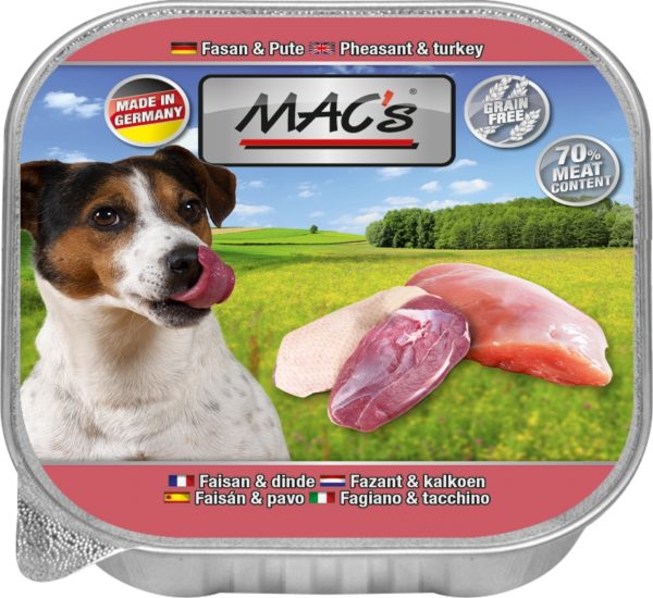 Macs Dog Fasan + Pute    150gS