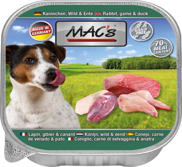 Macs Dog Kan.+Wild+Ente  150gS