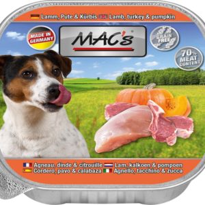 Macs Dog Lamm+Pute+Kürb. 150gS