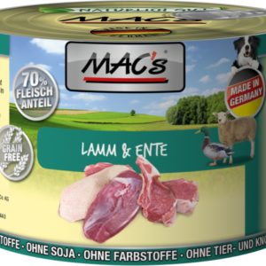 Macs Dog Lamm + Ente  200gD