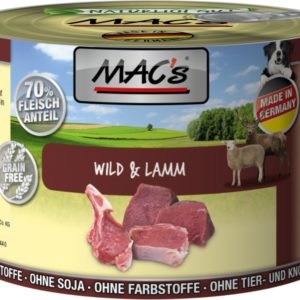 Macs Dog Wild + Lamm   200gD