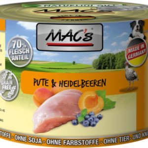 Macs Dog Pute + Heidelb. 200gD