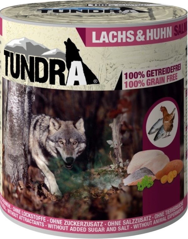 Tundra Dog Lachs+Huhn    800gD