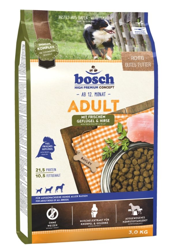 Bosch Geflügel+Hirse       3kg