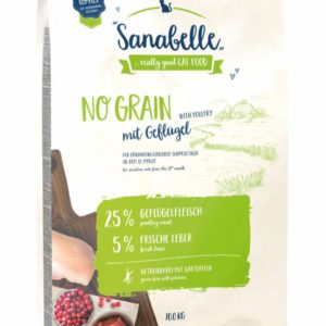 Sanabelle No Grain Gefl.  10kg
