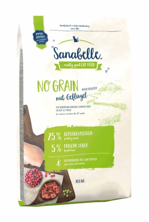 Sanabelle No Grain Gefl.  10kg