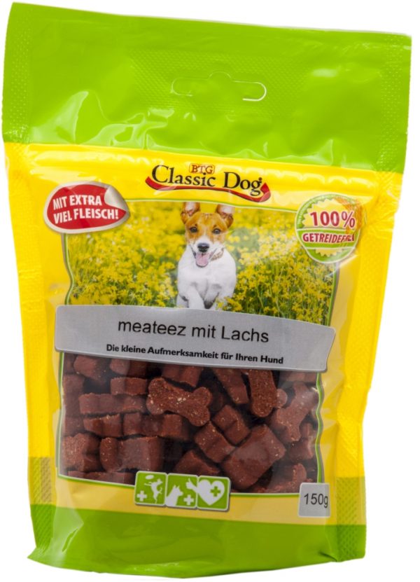 Cla. Snack meateez Lachs  150g