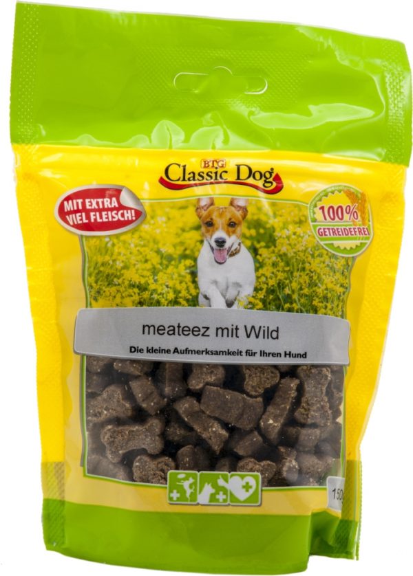 Cla. Snack meateez Wild   150g
