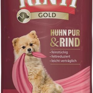 Rinti Gold Huhn Pur+Rind 100gP
