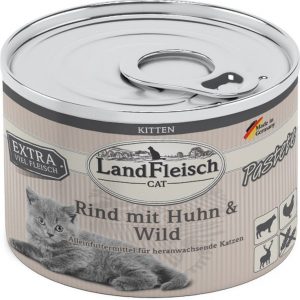 LaFl.Cat Kitten Rind+Huhn195gD
