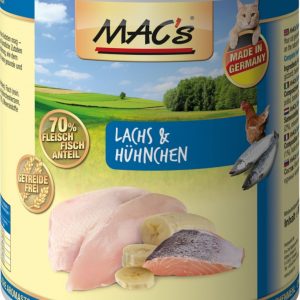 Macs Cat Lachs+Hünchen  800gD