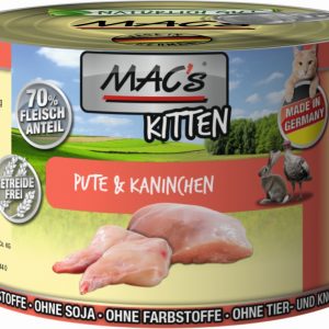 Macs KITTEN Pute+Kanin.  200gD