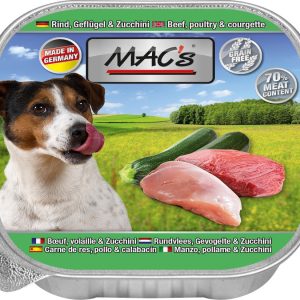 Macs Dog Rind+Gefl.+Zuc. 150gS