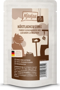 Mj Katze Quet.Lamm pur   125gP