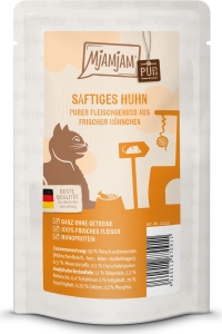 Mj Katze Quet.Huhn pur   125gP