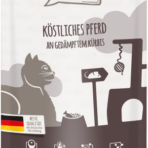 Mj Katze Quet.Pferd pur 125gP