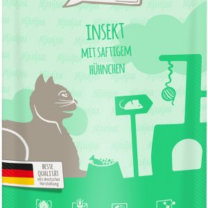 Mj Katze Quet.Insekt+Huhn125gP